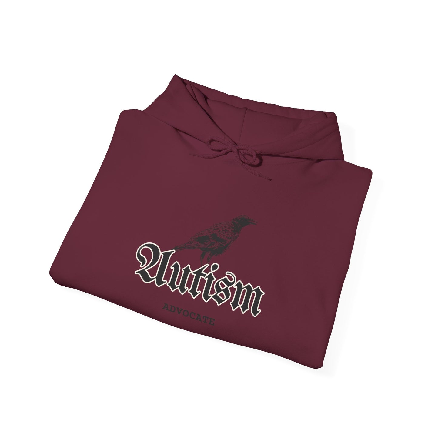 Autism Advocate Hoodie — Raven Graphic Comfort Pullover