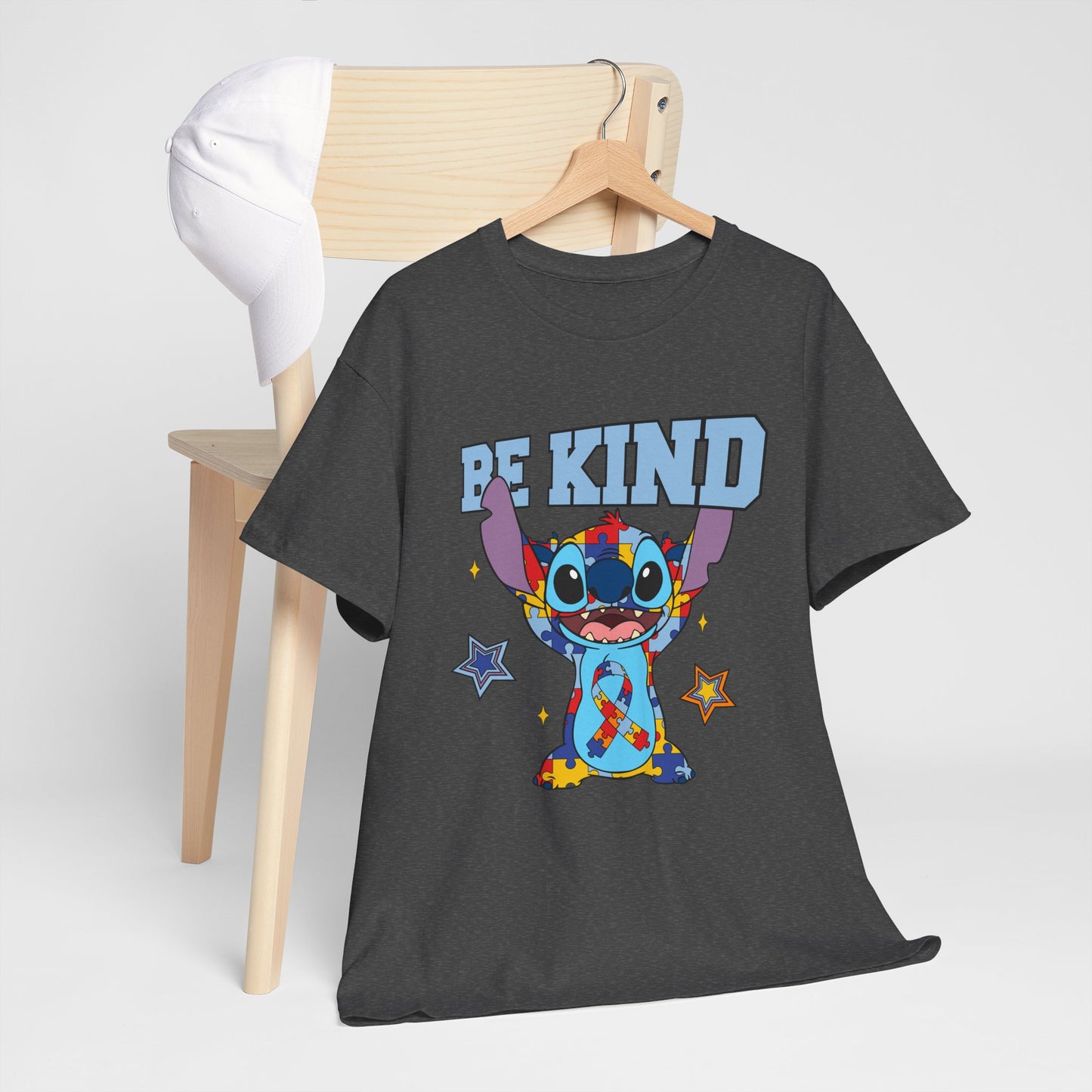 Be Kind Graphic Tee — Cute Stitch Character T‑Shirt for Kids & Fans