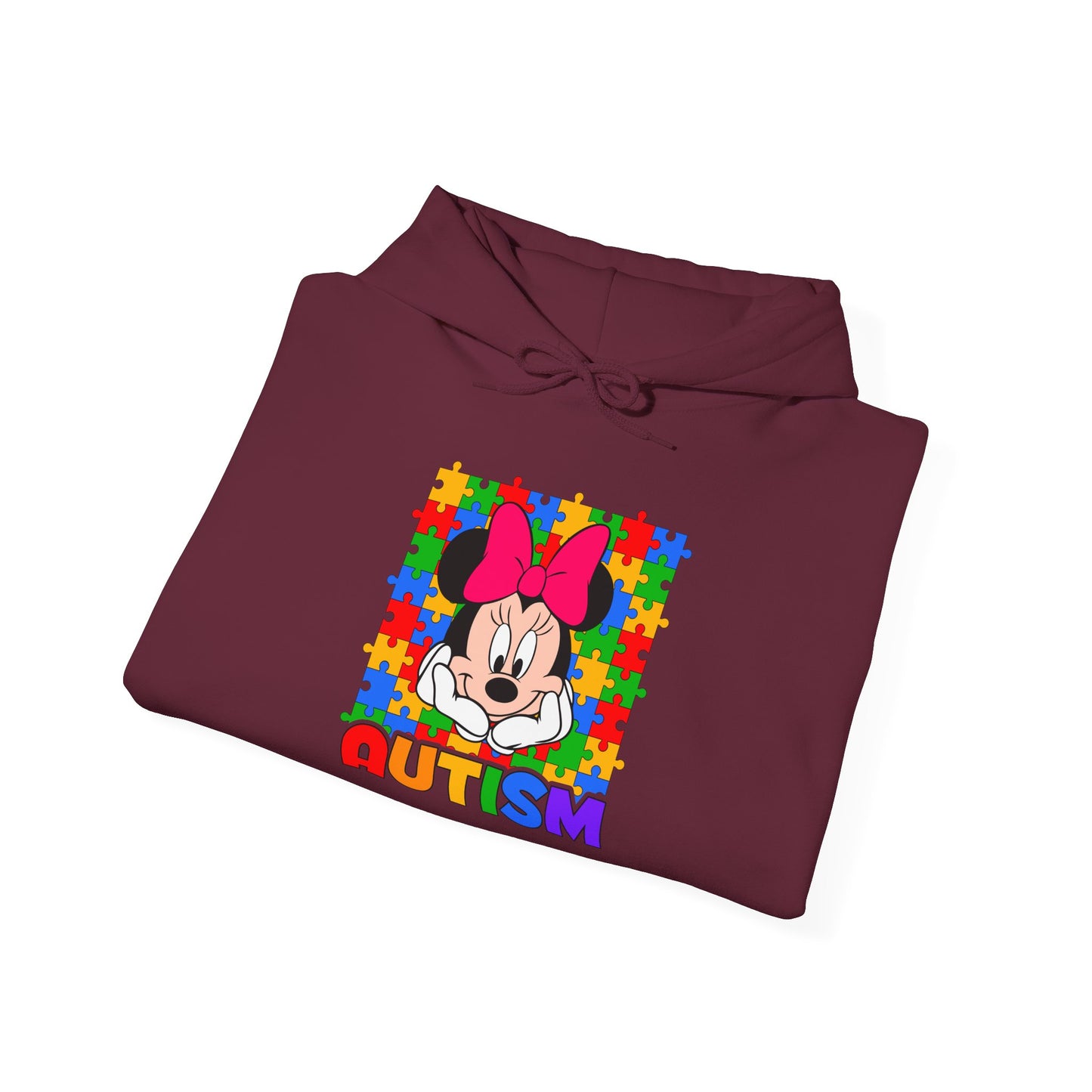 Autism Puzzle Heart Hoodie — Colorful Awareness Sweatshirt
