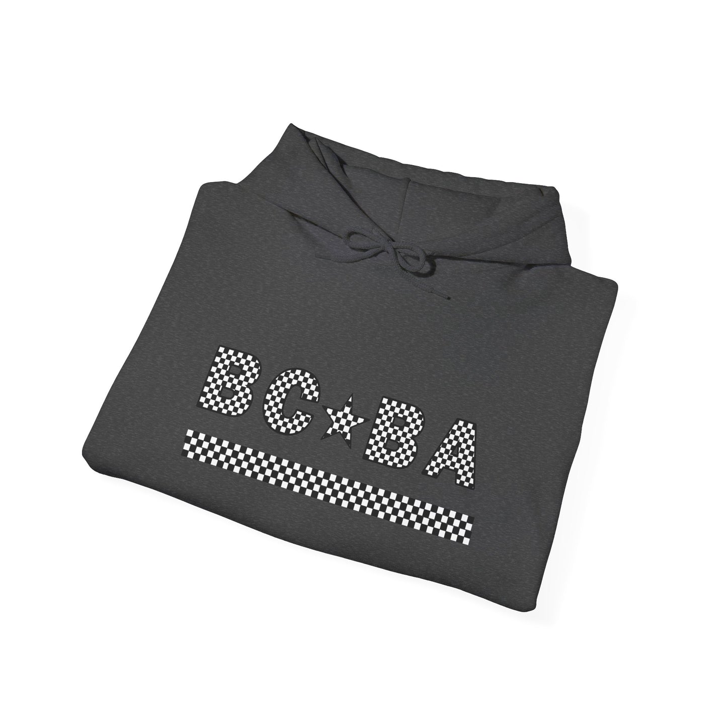 BCBA Star Checkered Hooded Sweatshirt