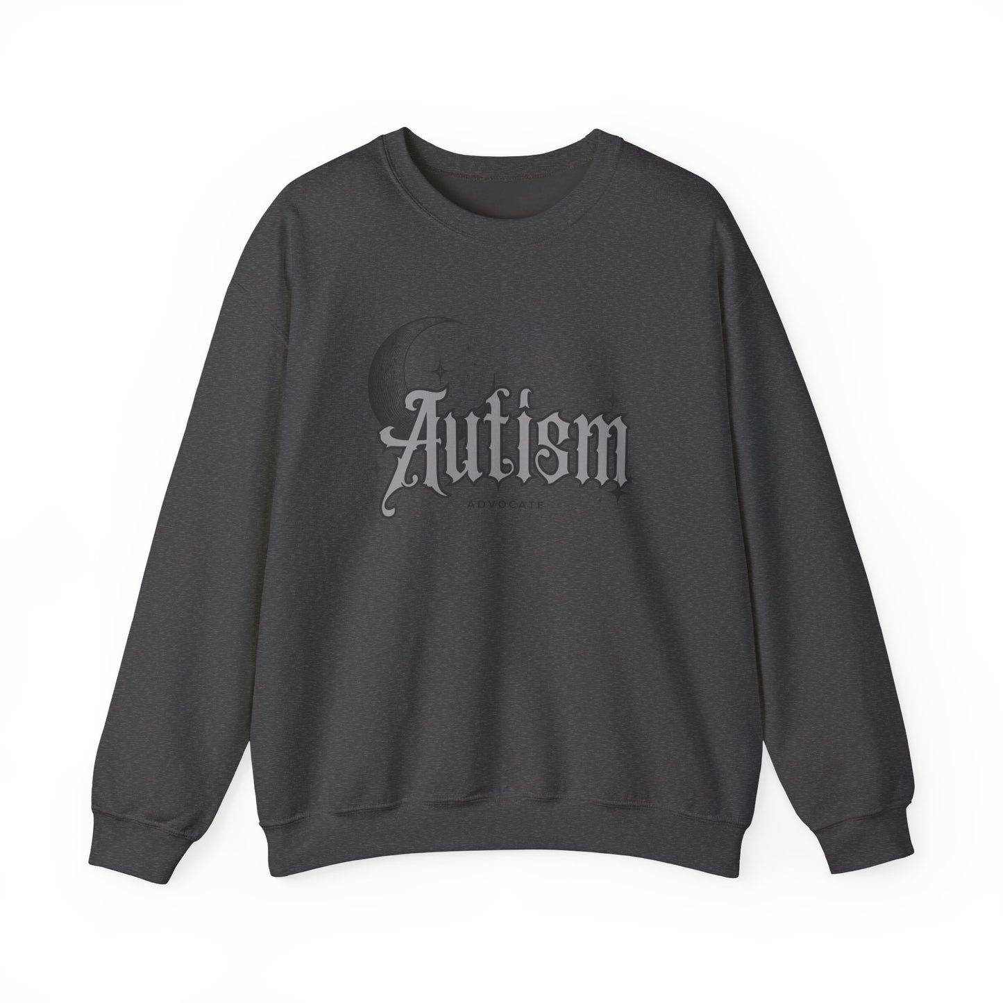 Autism Advocate Crewneck Sweatshirt — Moon Gothic Design