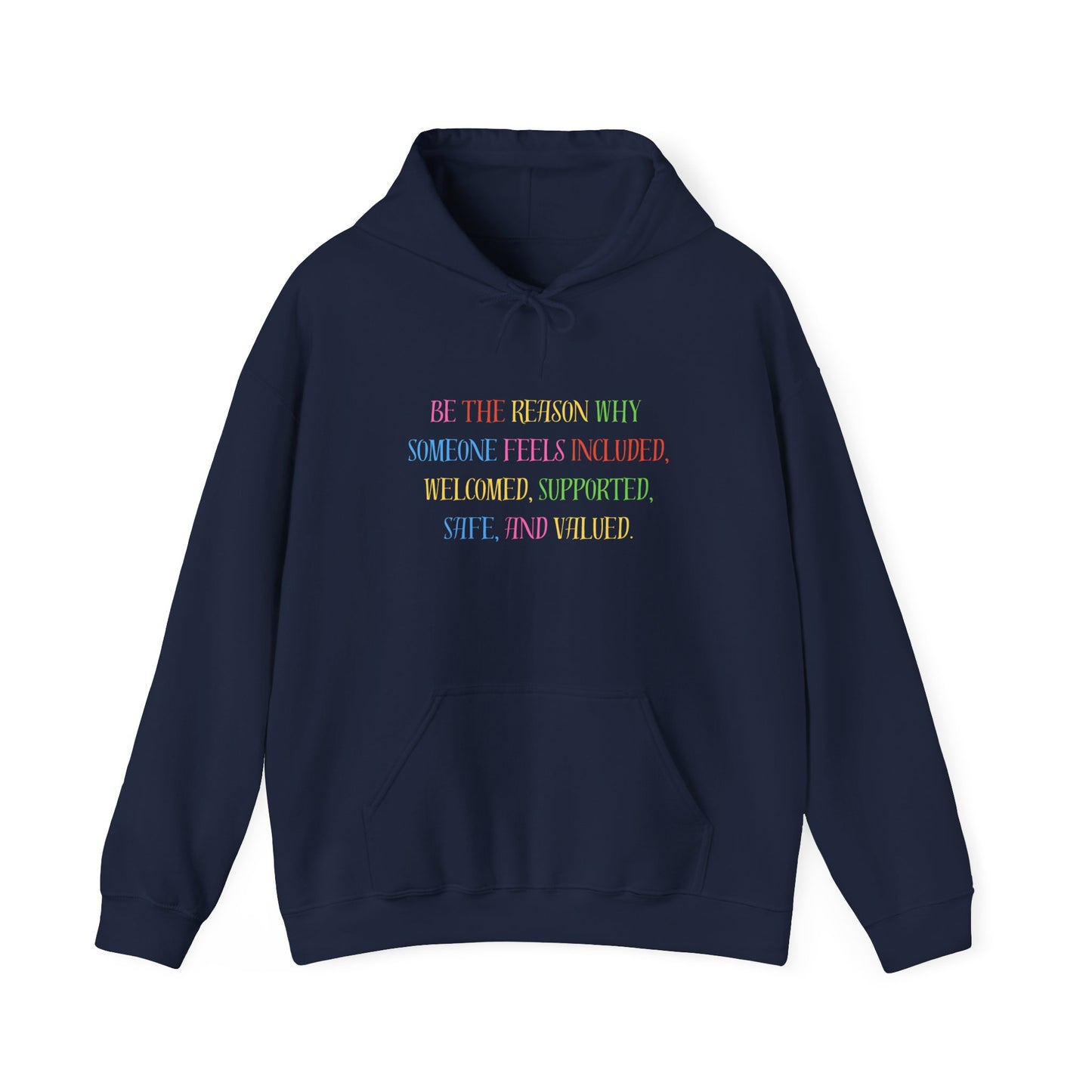 Pastel Inspirational Hoodie — 'Be the Reason Someone Smiles Today' Comfort Pullover