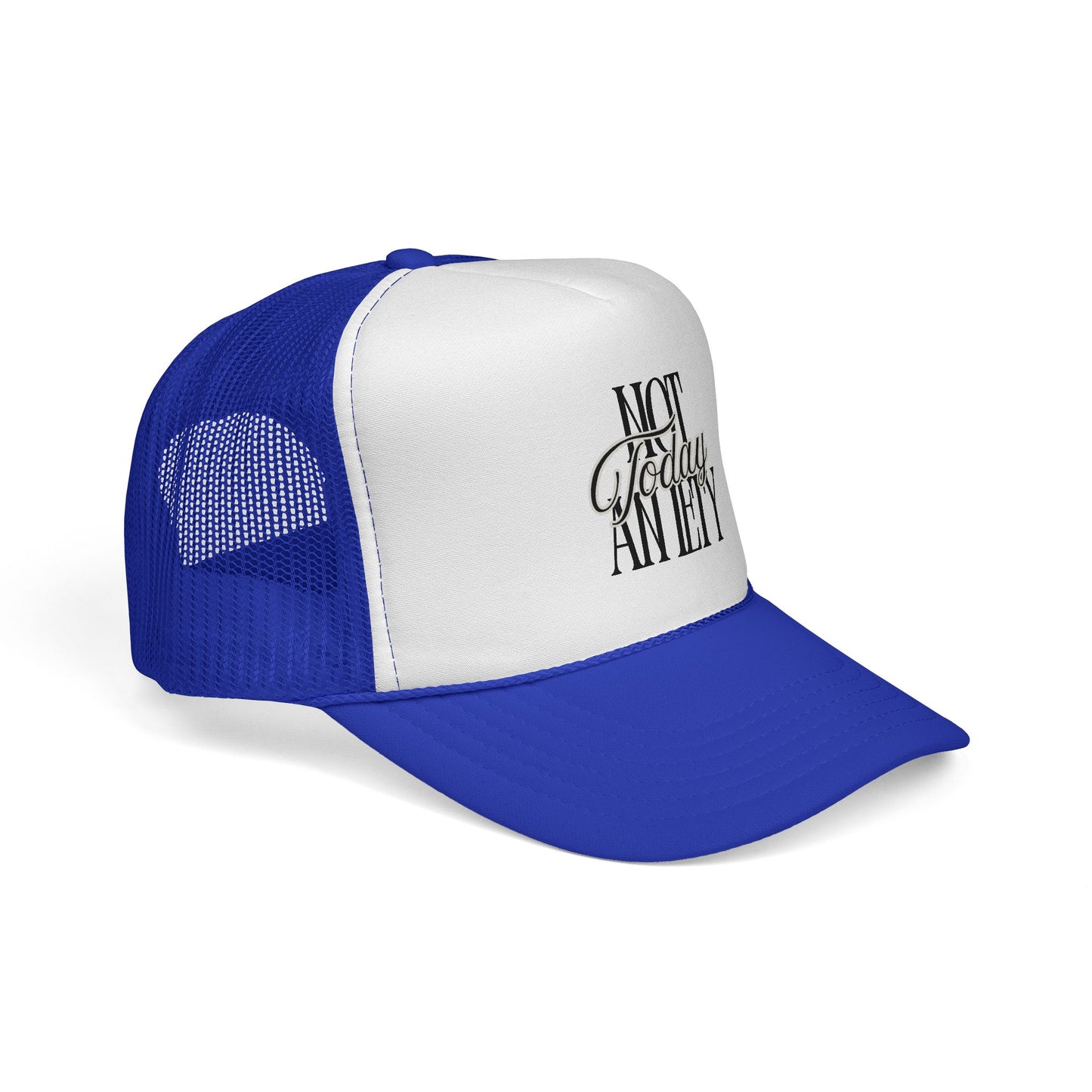 Not Today Anxiety Trucker Cap — Funny Anti-Anxiety Mesh Hat for Stress Relief