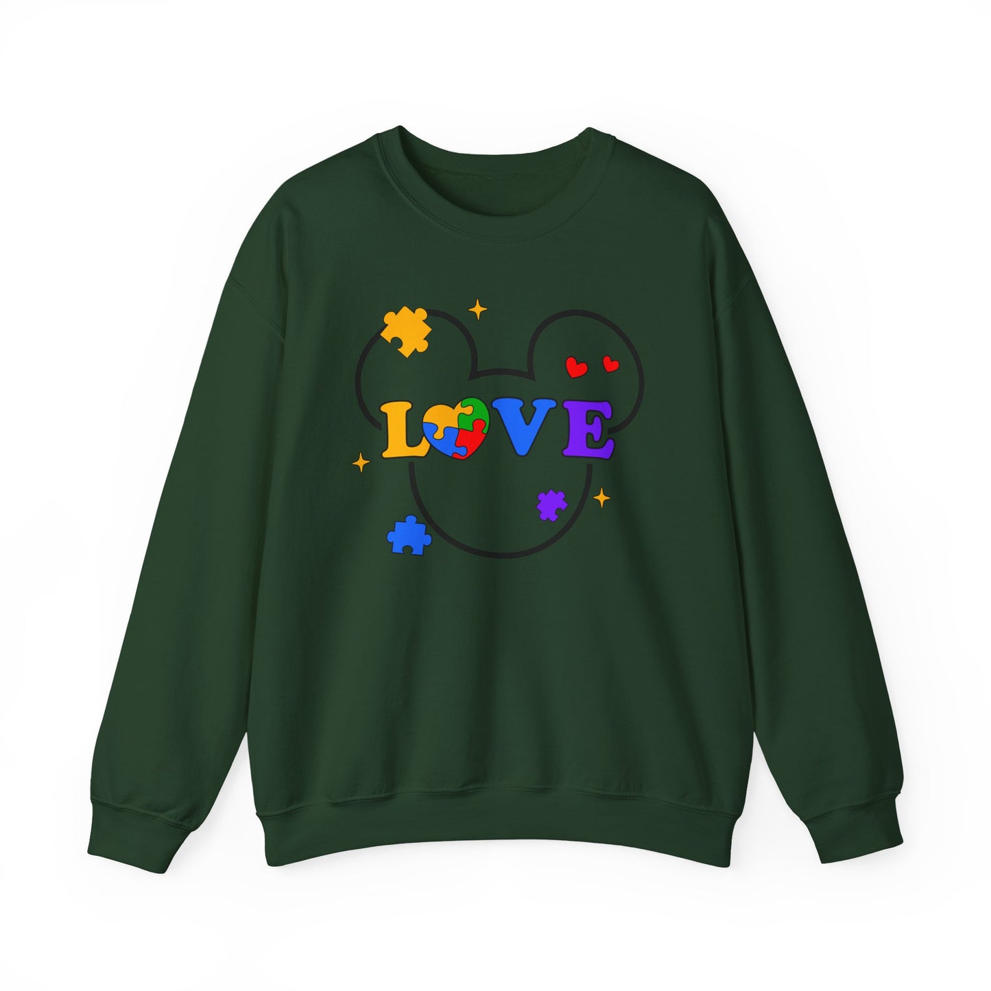 Love Puzzle Crewneck Sweatshirt