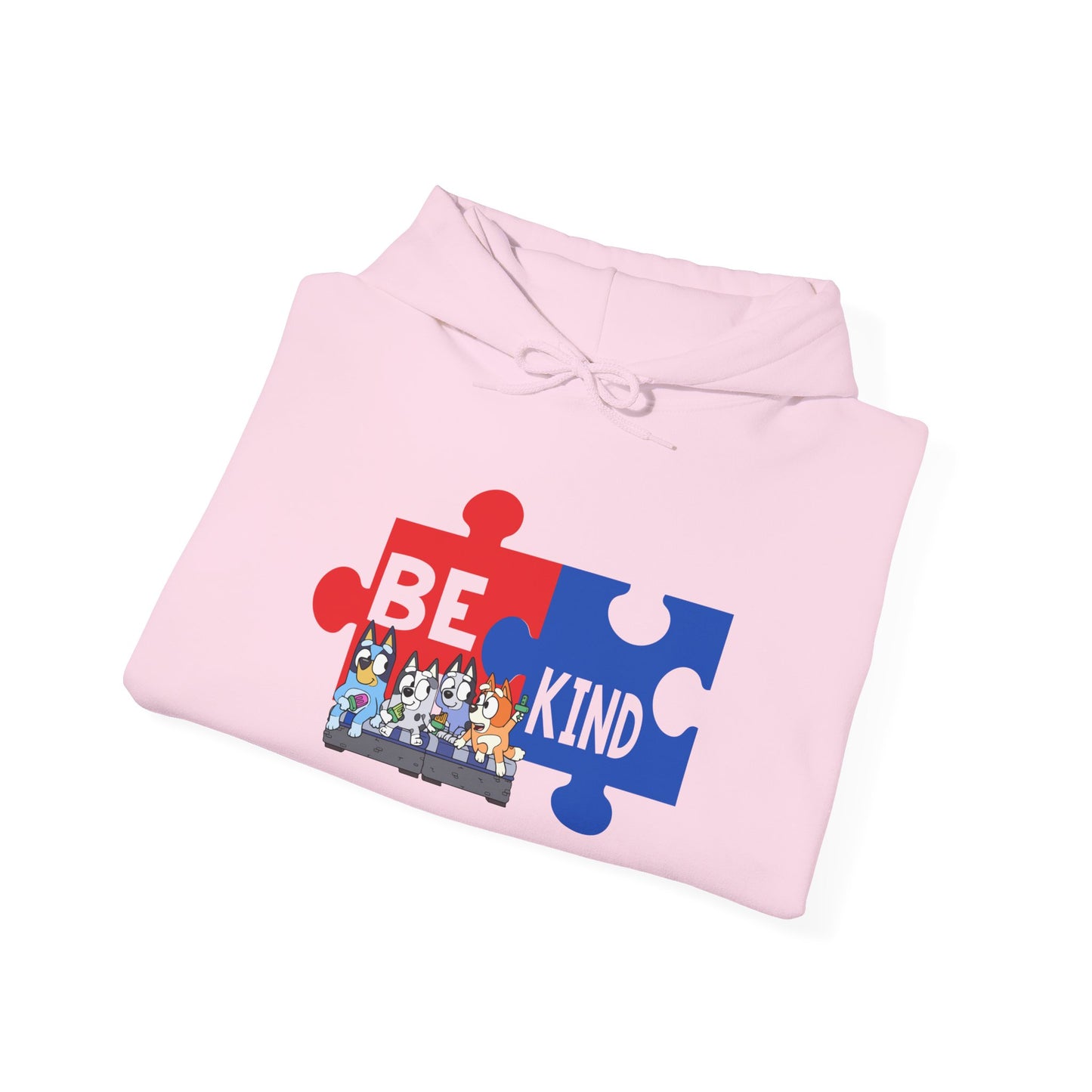 Be Kind Puzzle Hoodie – Autism Awareness Community Sweatshirt