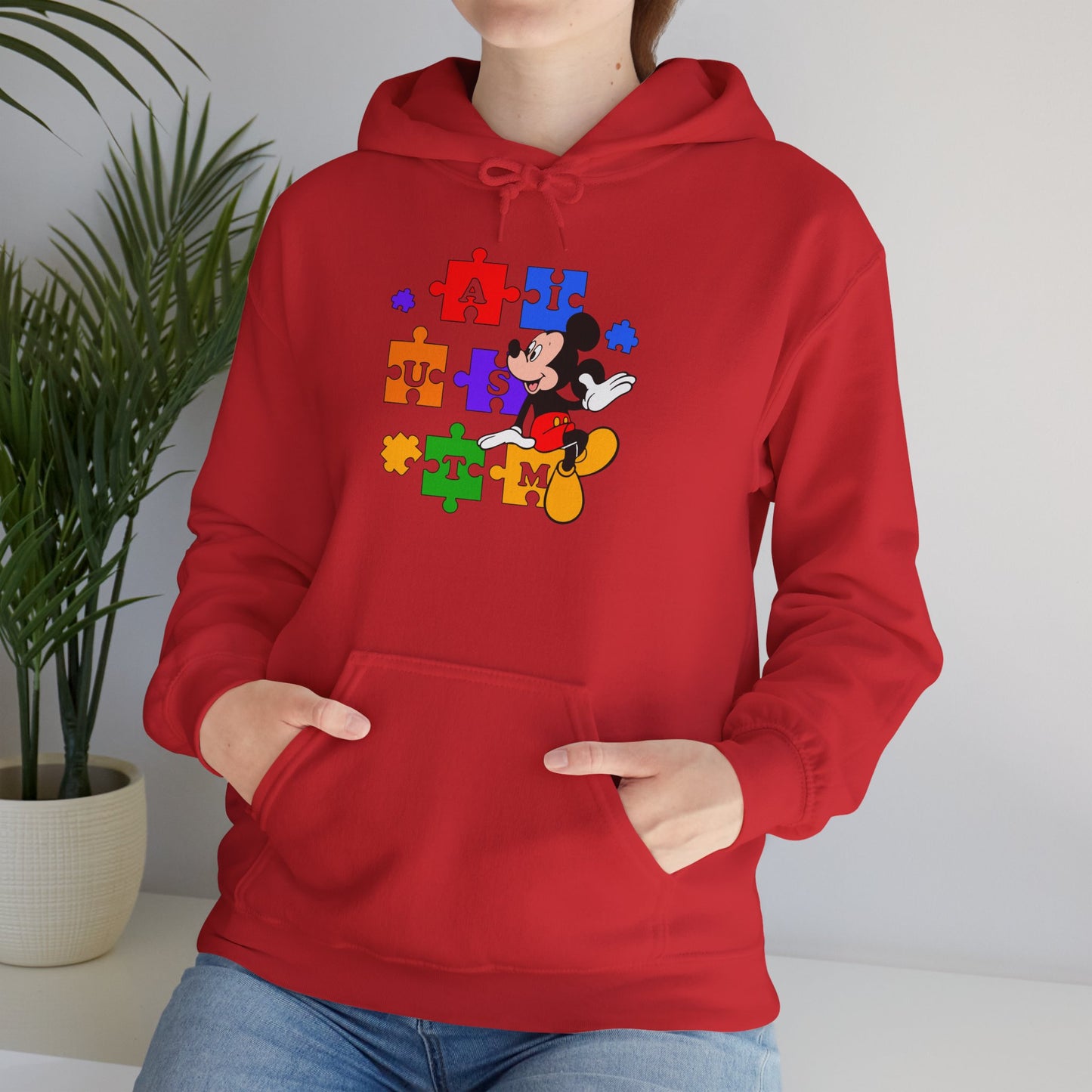 Autism Puzzle Piece Hoodie — Support & Awareness Sweatshirt