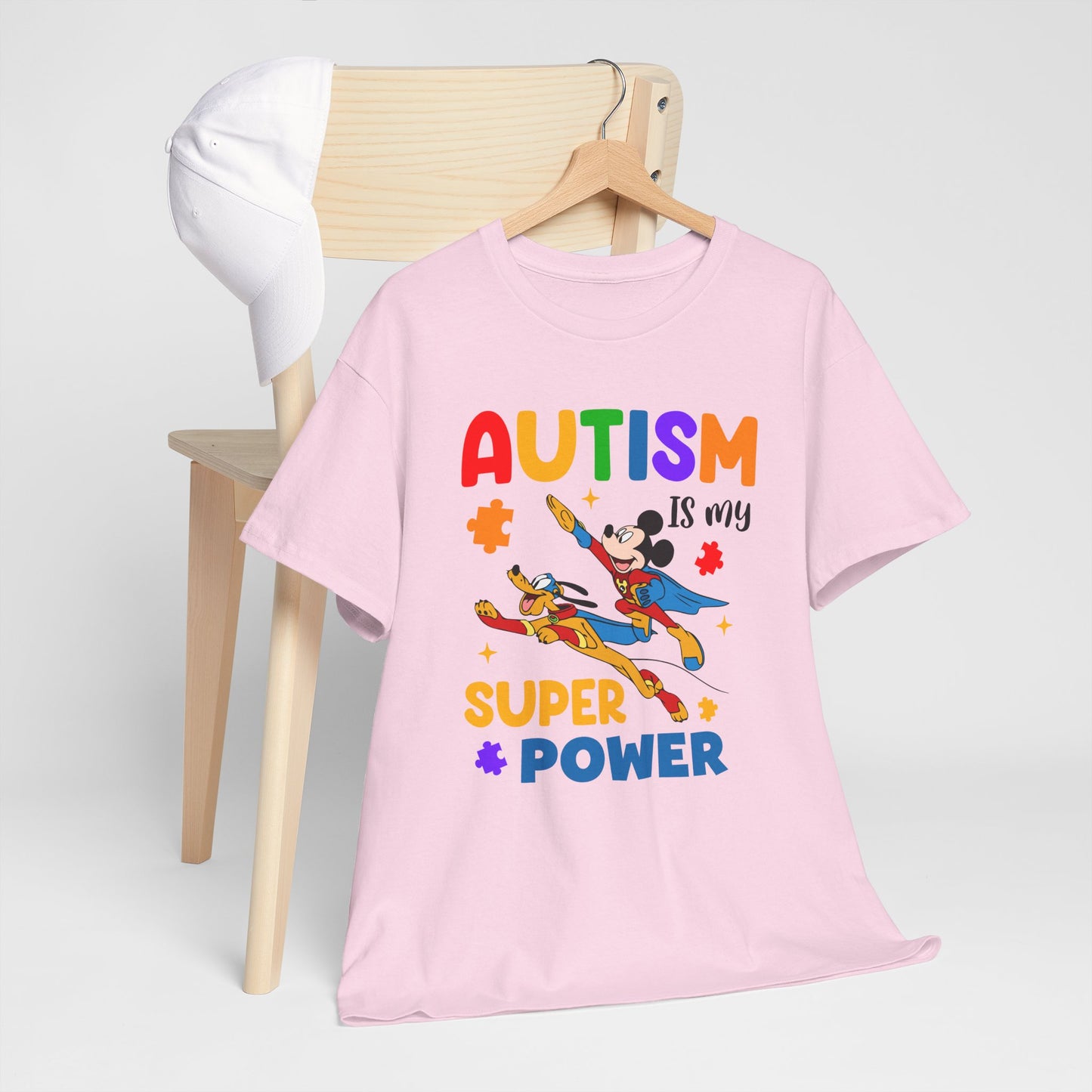 Autism Is My Superpower Tee — Colorful Autism Awareness Kids Shirt