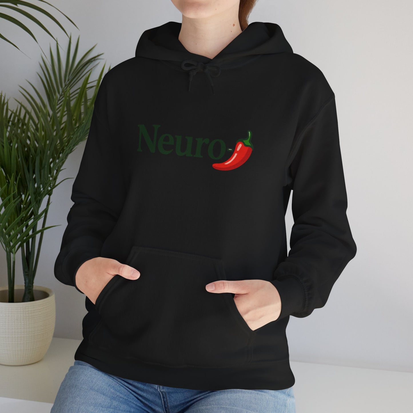 Neuro Spicy Neurodivergent  Hooded Sweatshirt