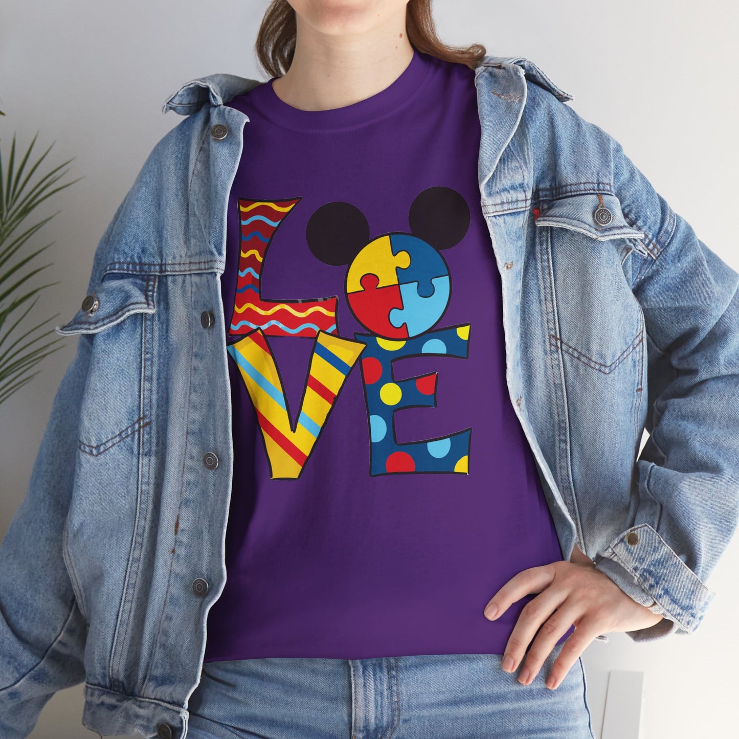 Love Mickey Autism Awareness Tee