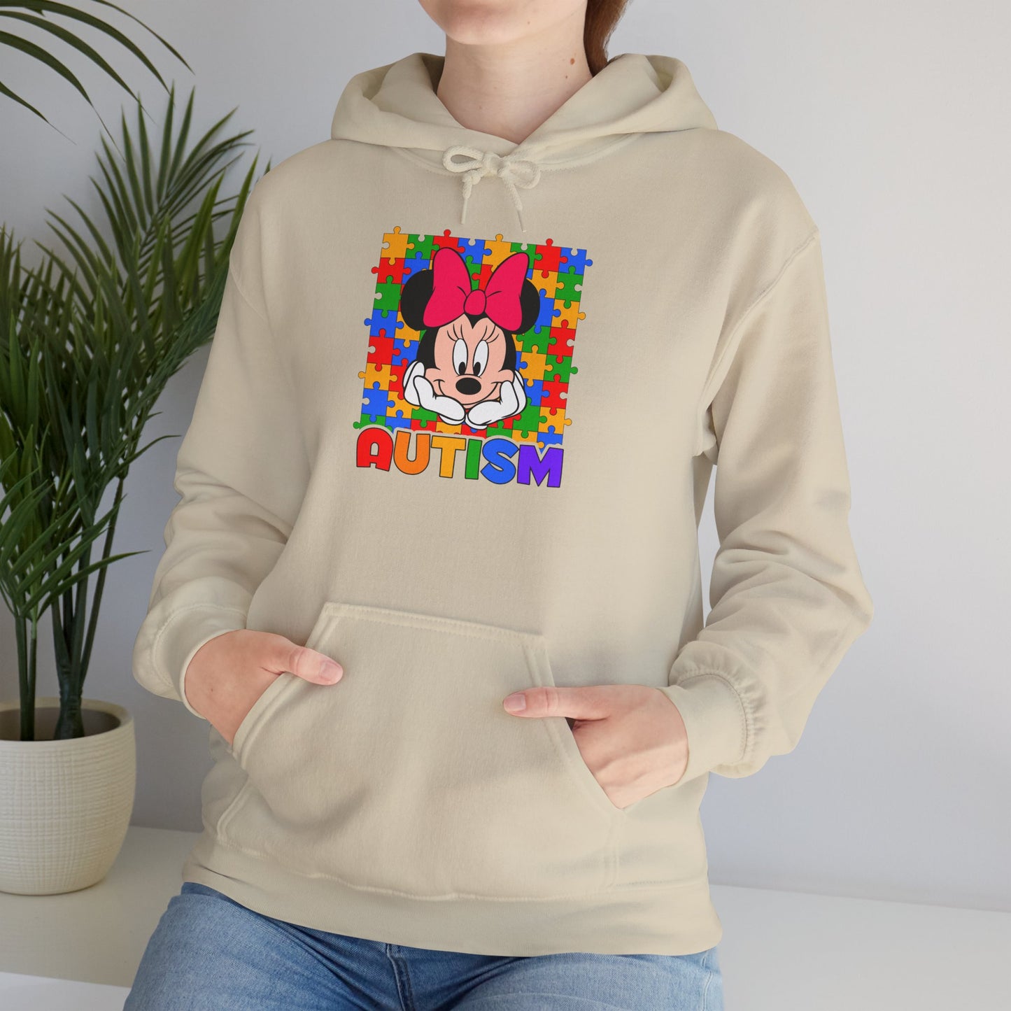 Autism Puzzle Heart Hoodie — Colorful Awareness Sweatshirt