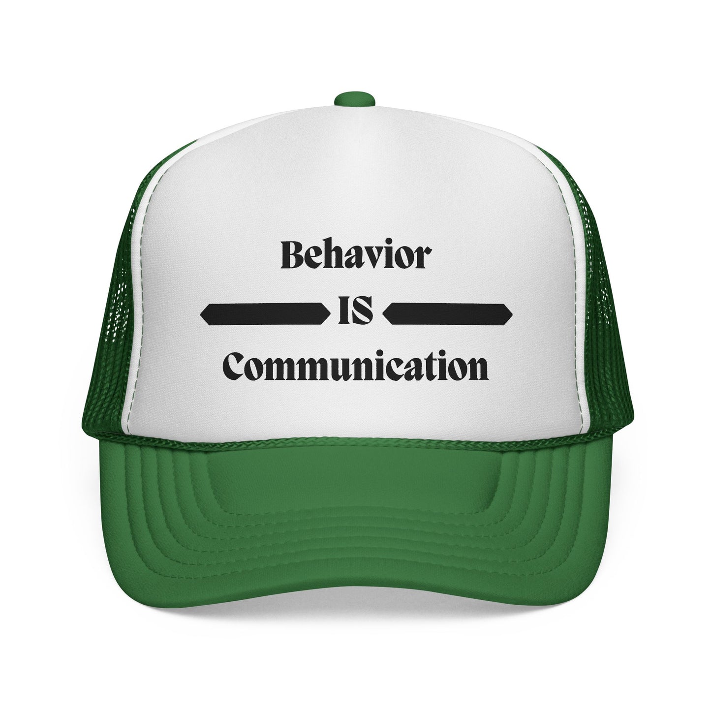 Trucker Cap — "Behavior IS Communication" Mesh Hat for Behavior Analysts & Therapists