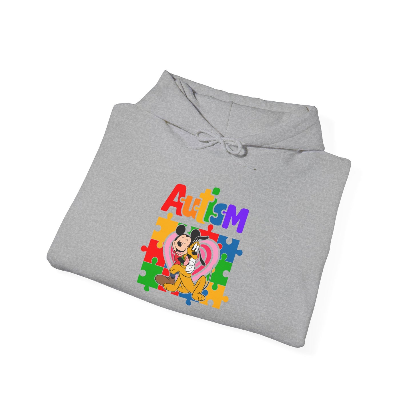 Autism Awareness Puzzle Heart Hoodie – Support & Acceptance Sweatshirt