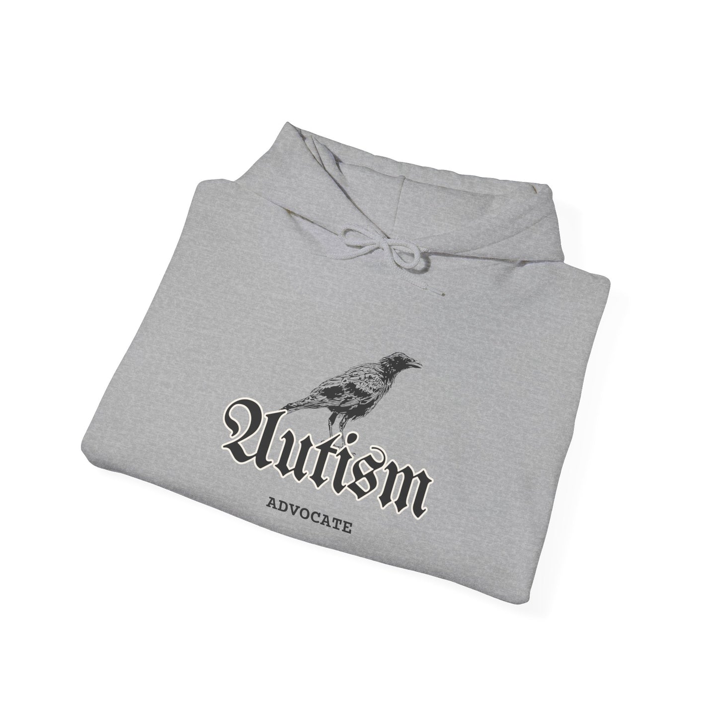 Autism Advocate Hoodie — Raven Graphic Comfort Pullover