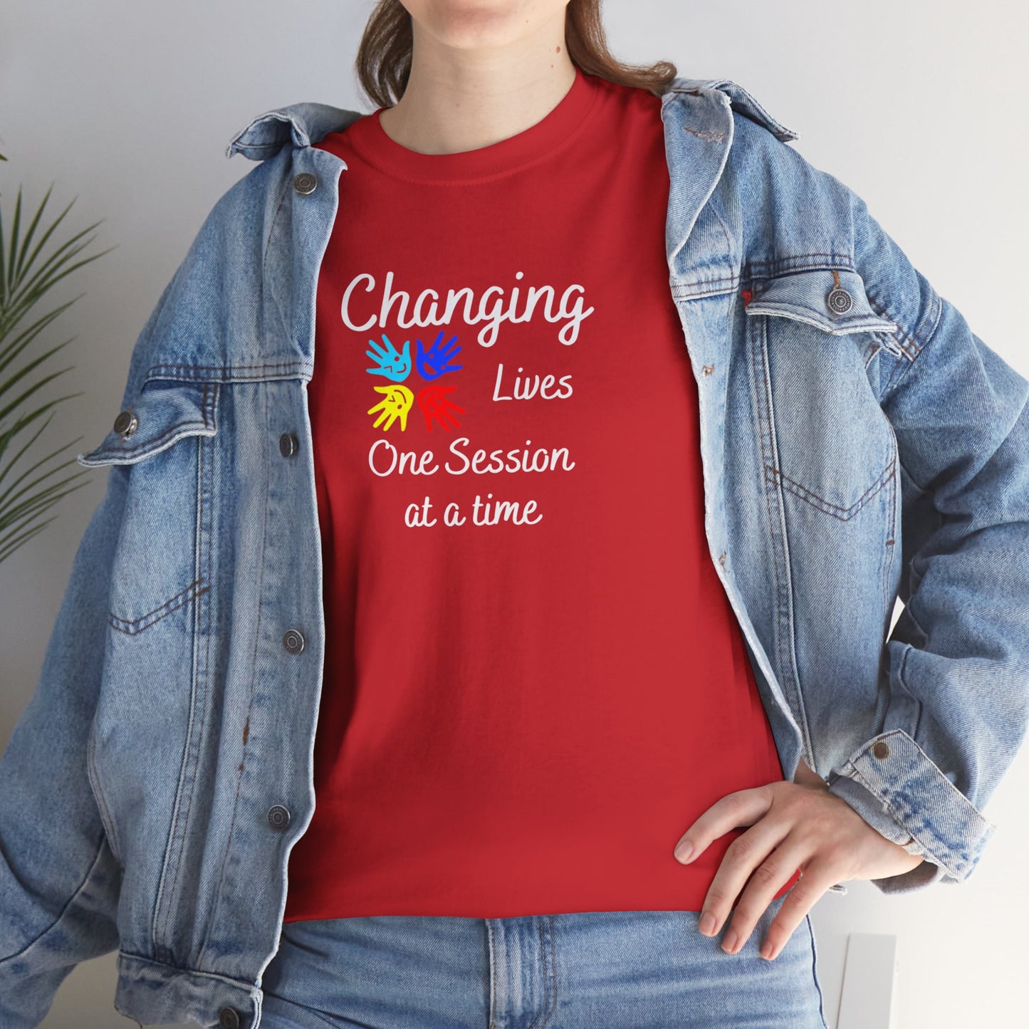 Changing Lives Unisex Heavy Cotton Tee