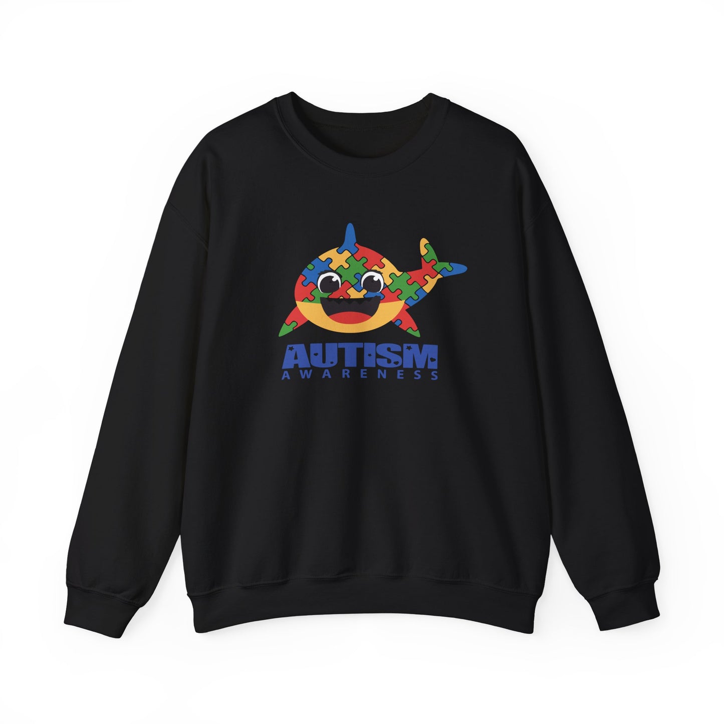 Baby Shark Autism Awareness Crewneck Sweatshirt
