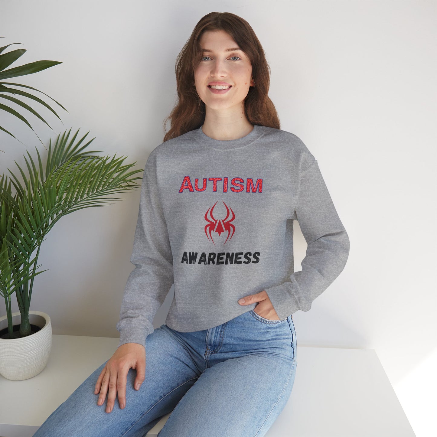 Autism Awareness Crewneck Sweatshirt — Support & Advocacy Pullover