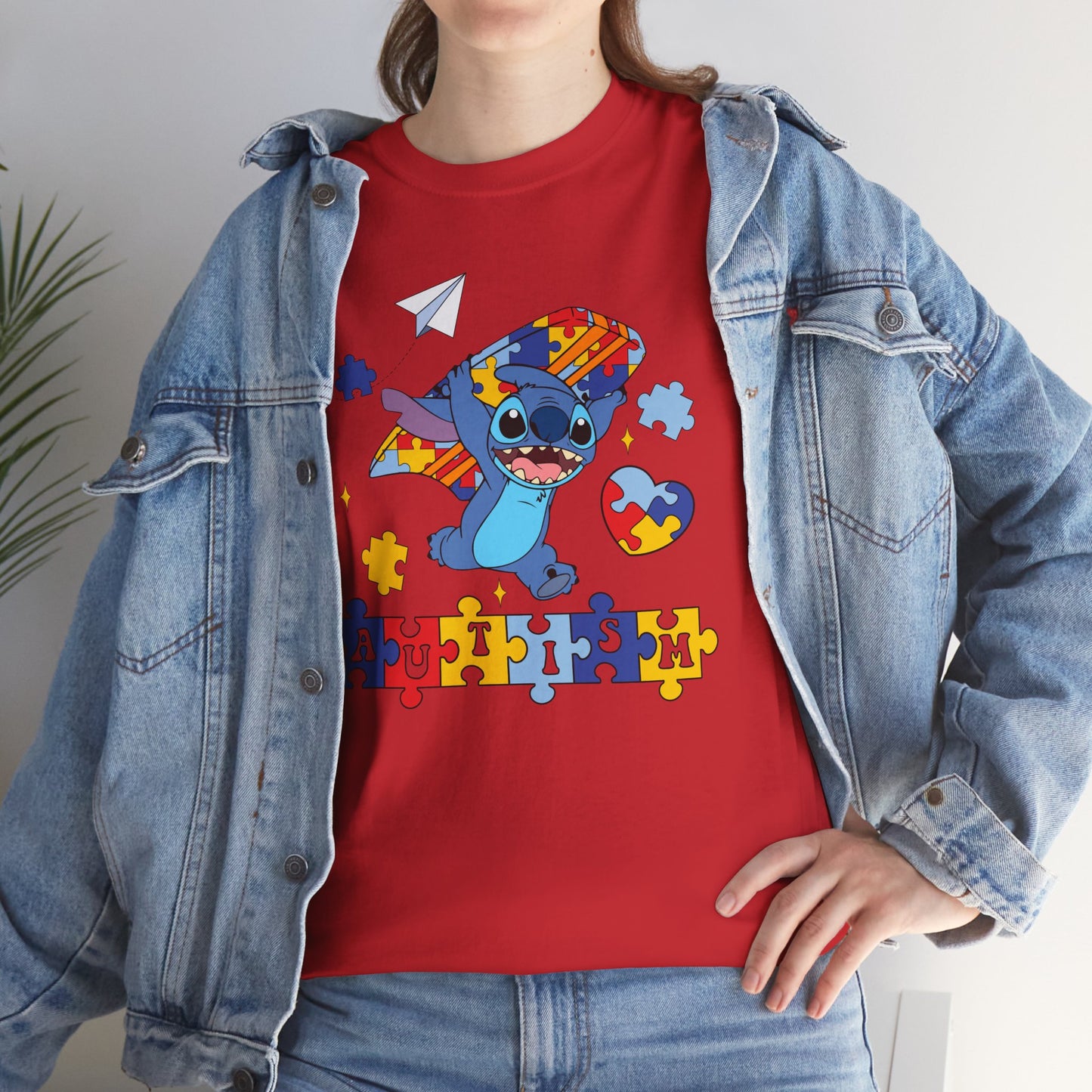 Autism Awareness Puzzle Heart Tee