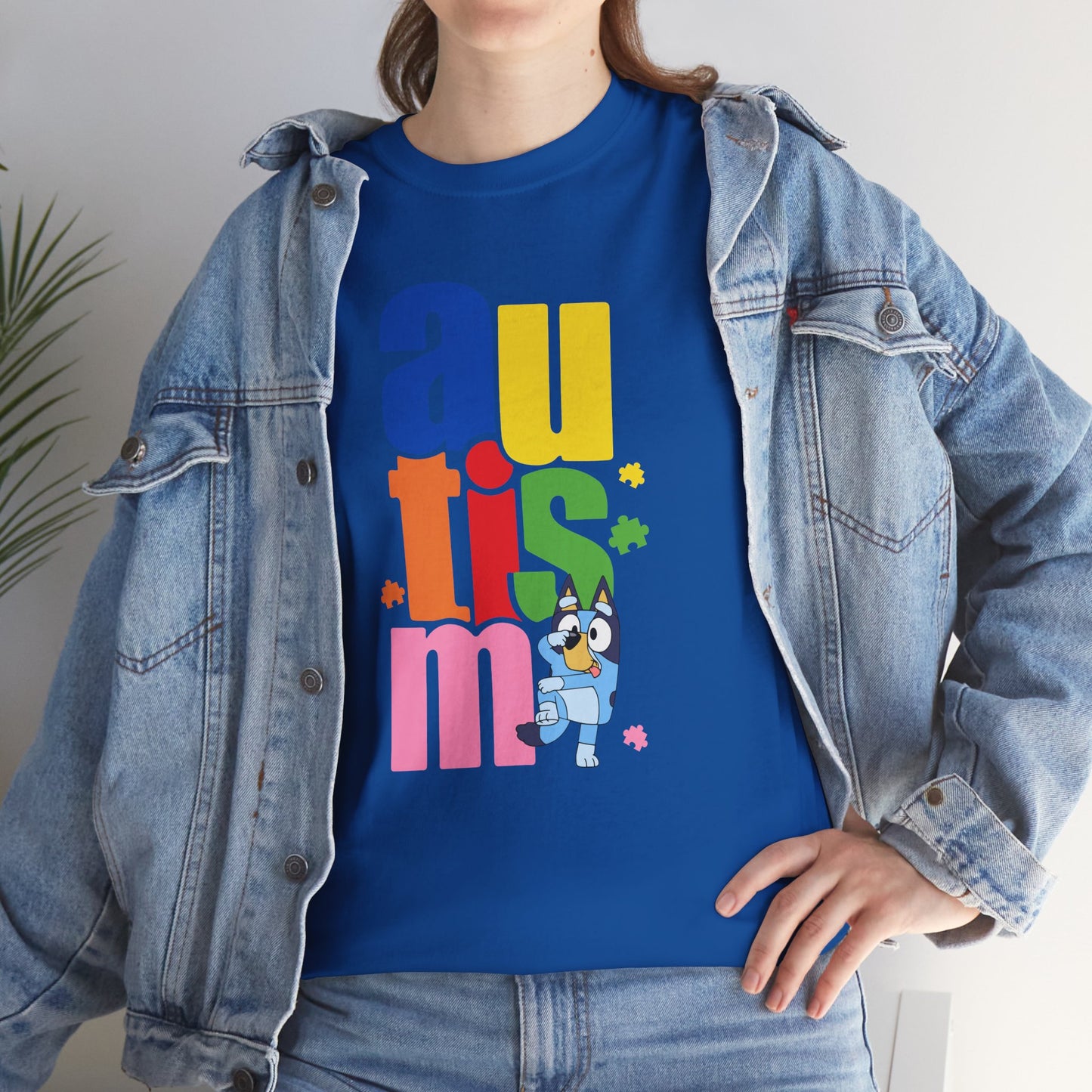 Autism Colorful Letters Kids T‑Shirt — Support & Awareness Tee