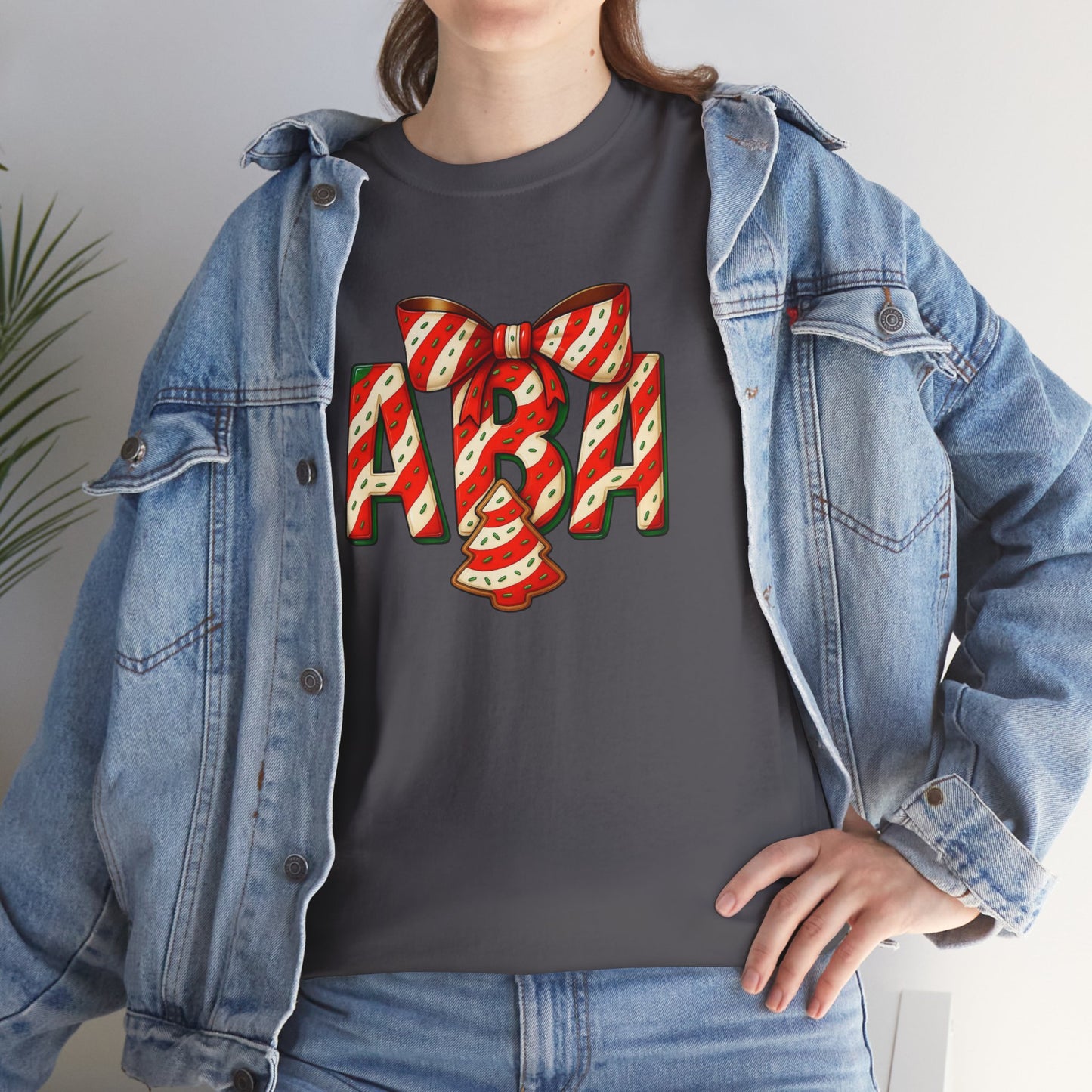 ABA Lil Debbie Christmas Tree Cake Tee — ABA Holiday Dessert Graphic T-Shirt
