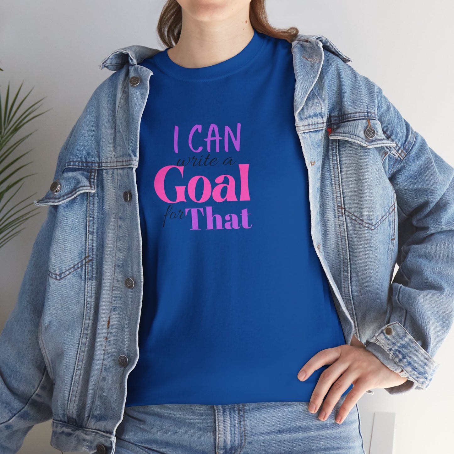 Inspirational Goal-Setting Tee