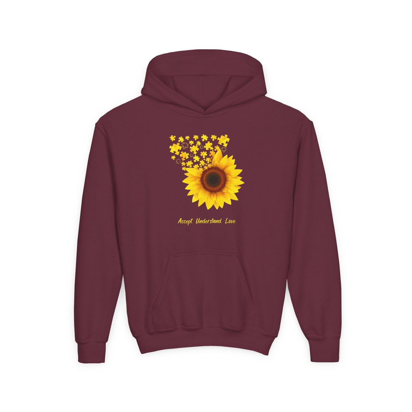 Sunflower Love Youth Heavy Blend Hoodie