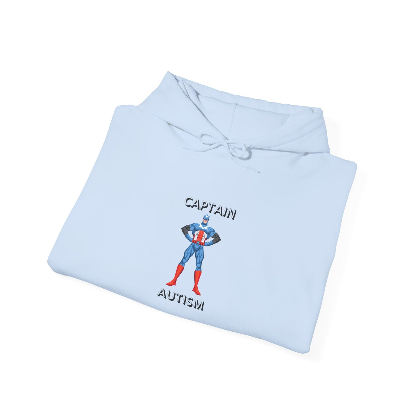 Captain Autism Hooded Sweatshirt