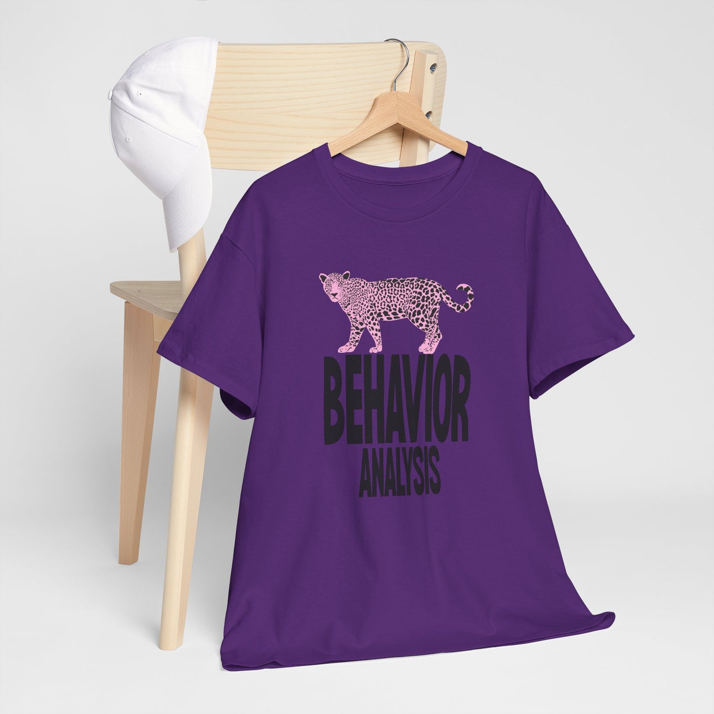Behavior Analysis Unisex Heavy Cotton Tee - Creative Animal Print T-Shirt