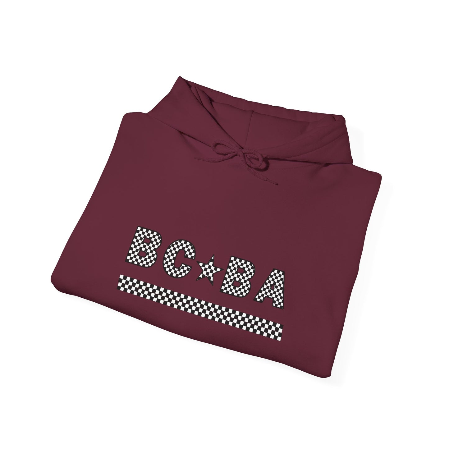 BCBA Star Checkered Hooded Sweatshirt