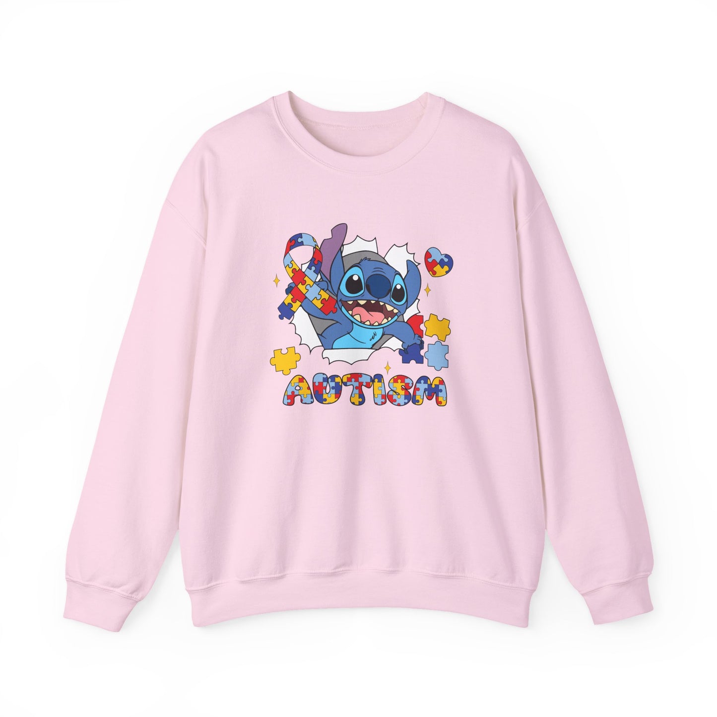 Autism Puzzle Crewneck Sweatshirt