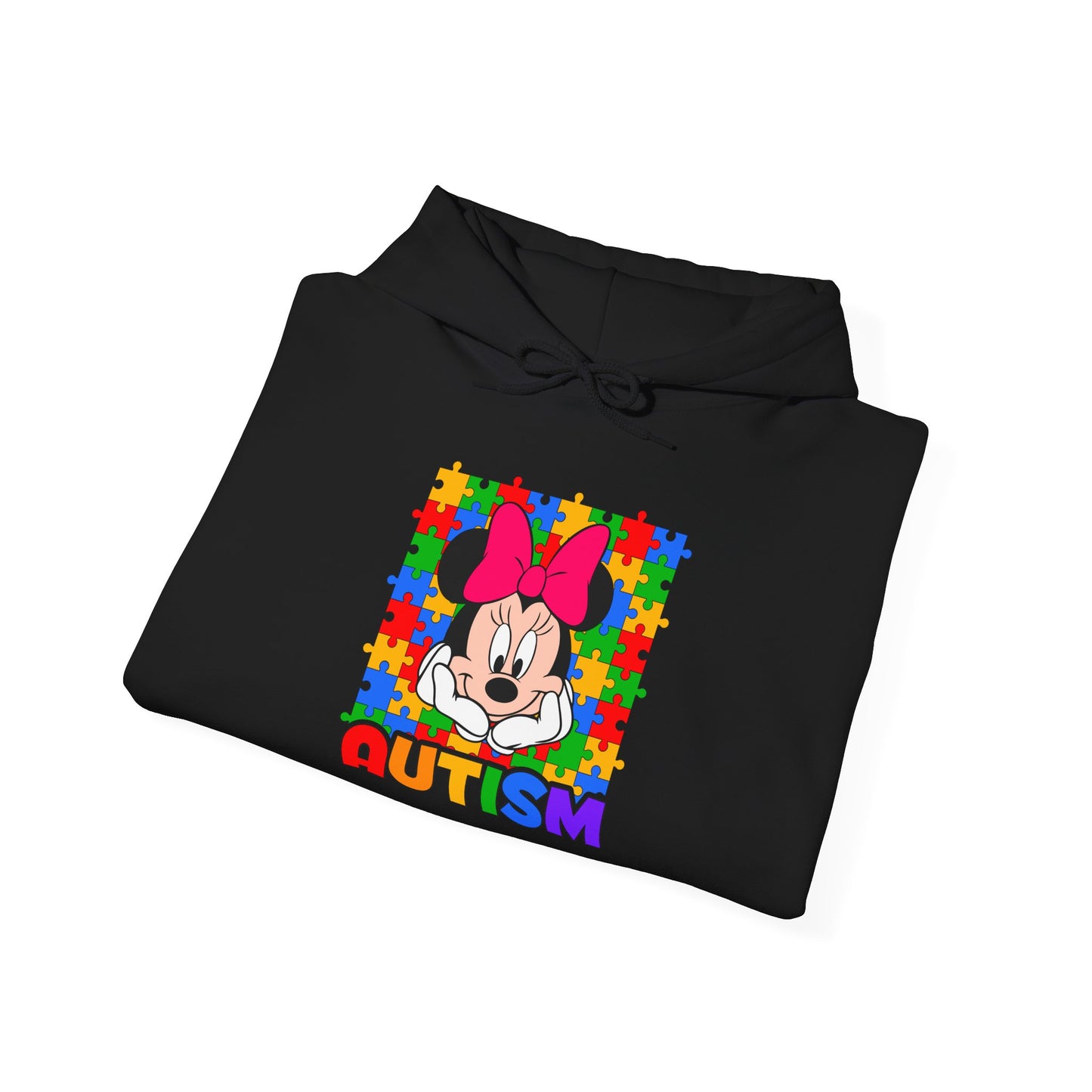 Autism Puzzle Heart Hoodie — Colorful Awareness Sweatshirt
