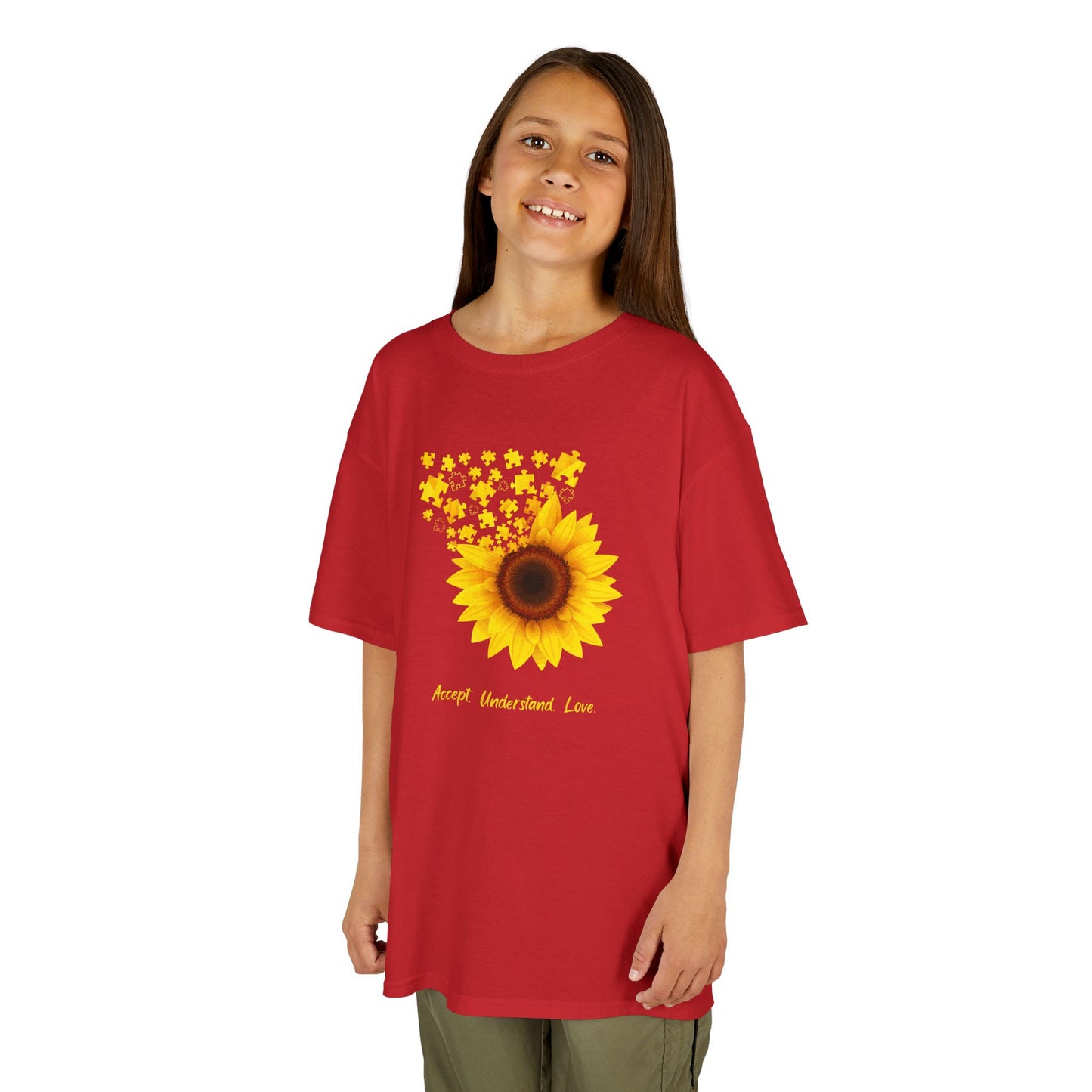 Sunflower Kids Tee - Bright & Cheerful Cotton T-Shirt