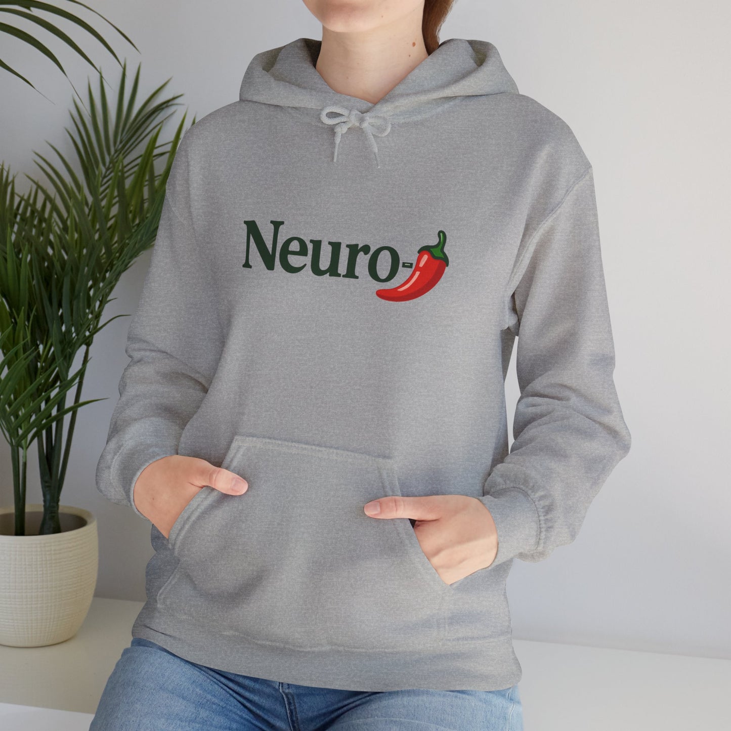 Neuro Spicy Neurodivergent  Hooded Sweatshirt