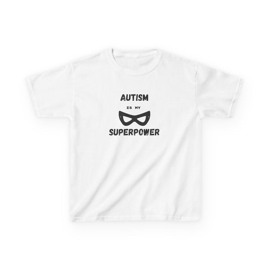 Autism Superpower Kids Tee