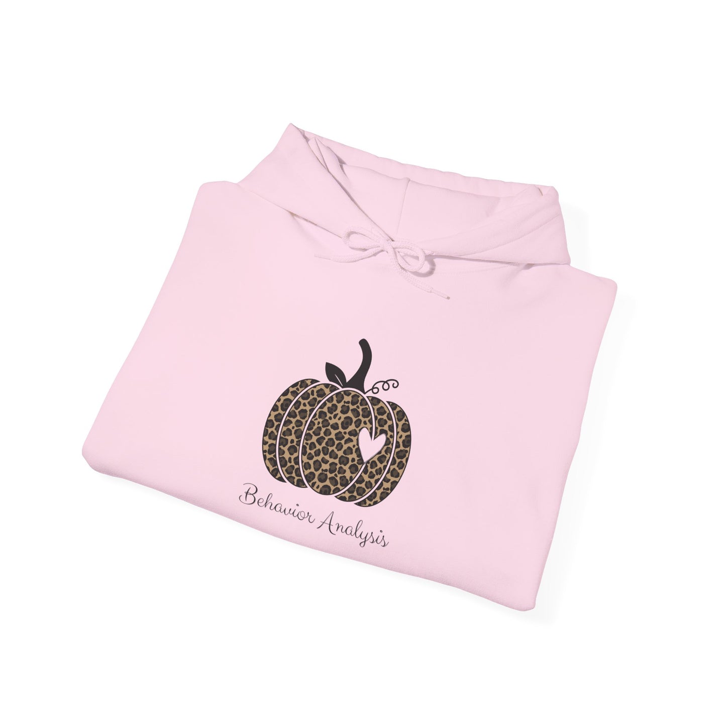 Leopard Pumpkin Hoodie — Autumn Pumpkin Patch Sweatshirt Behavior Analyst