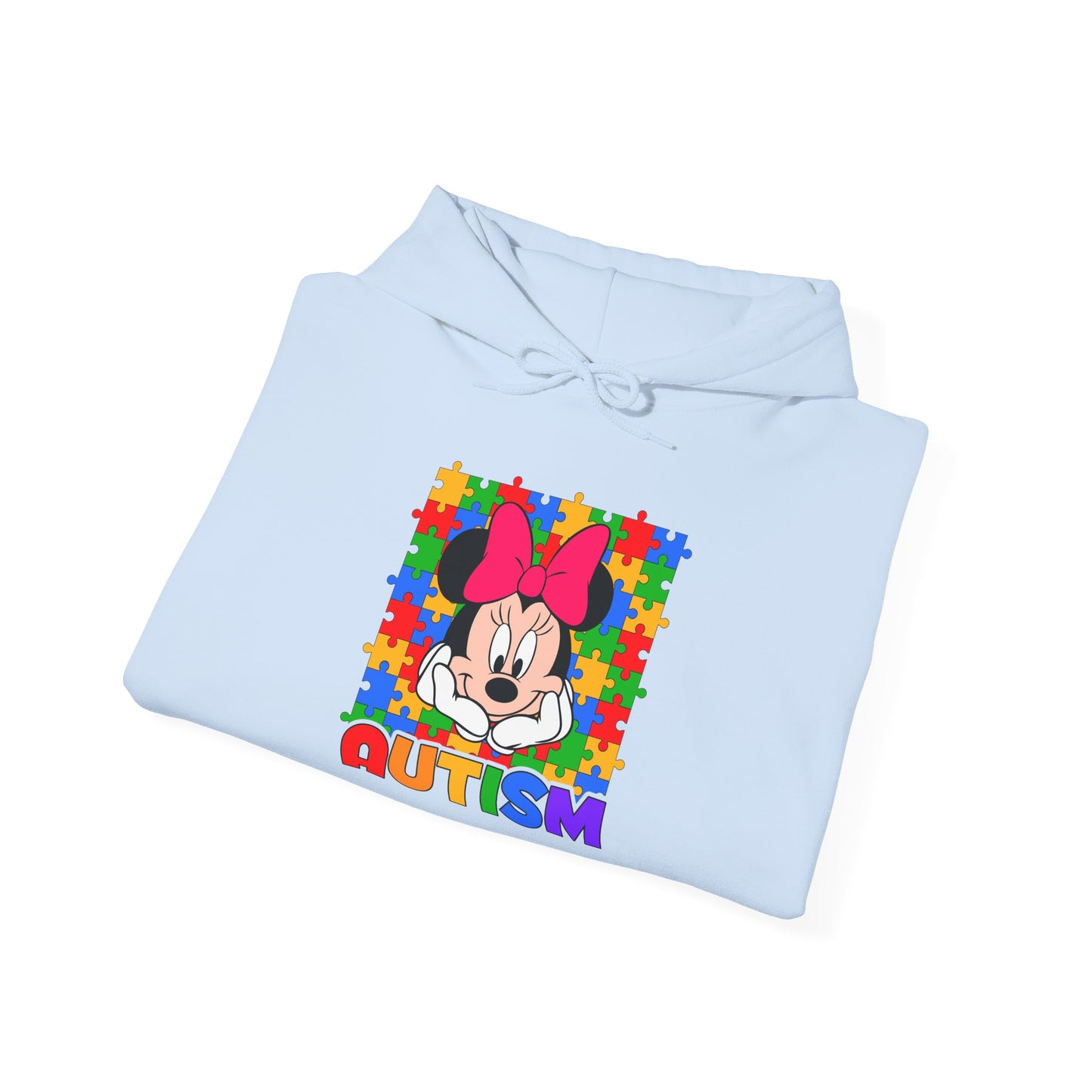 Autism Puzzle Heart Hoodie — Colorful Awareness Sweatshirt