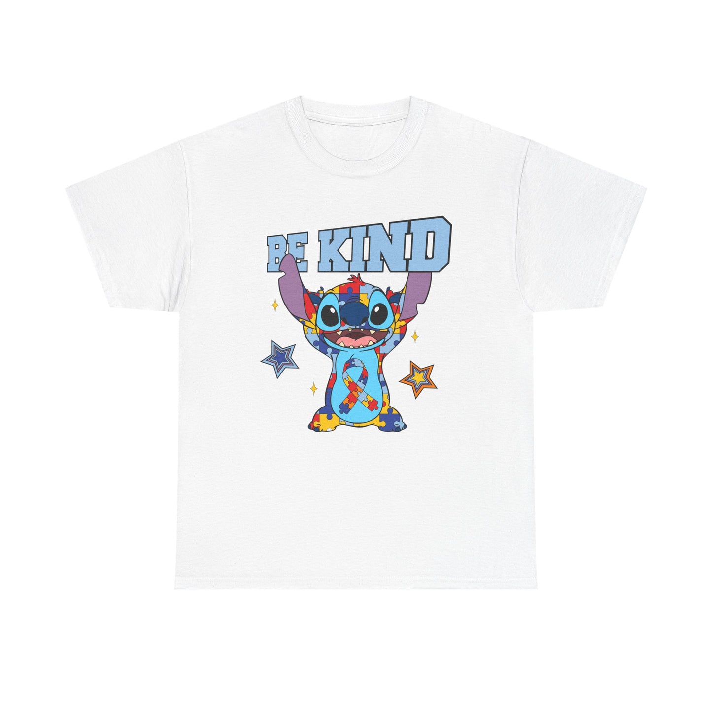 Be Kind Graphic Tee — Cute Stitch Character T‑Shirt for Kids & Fans