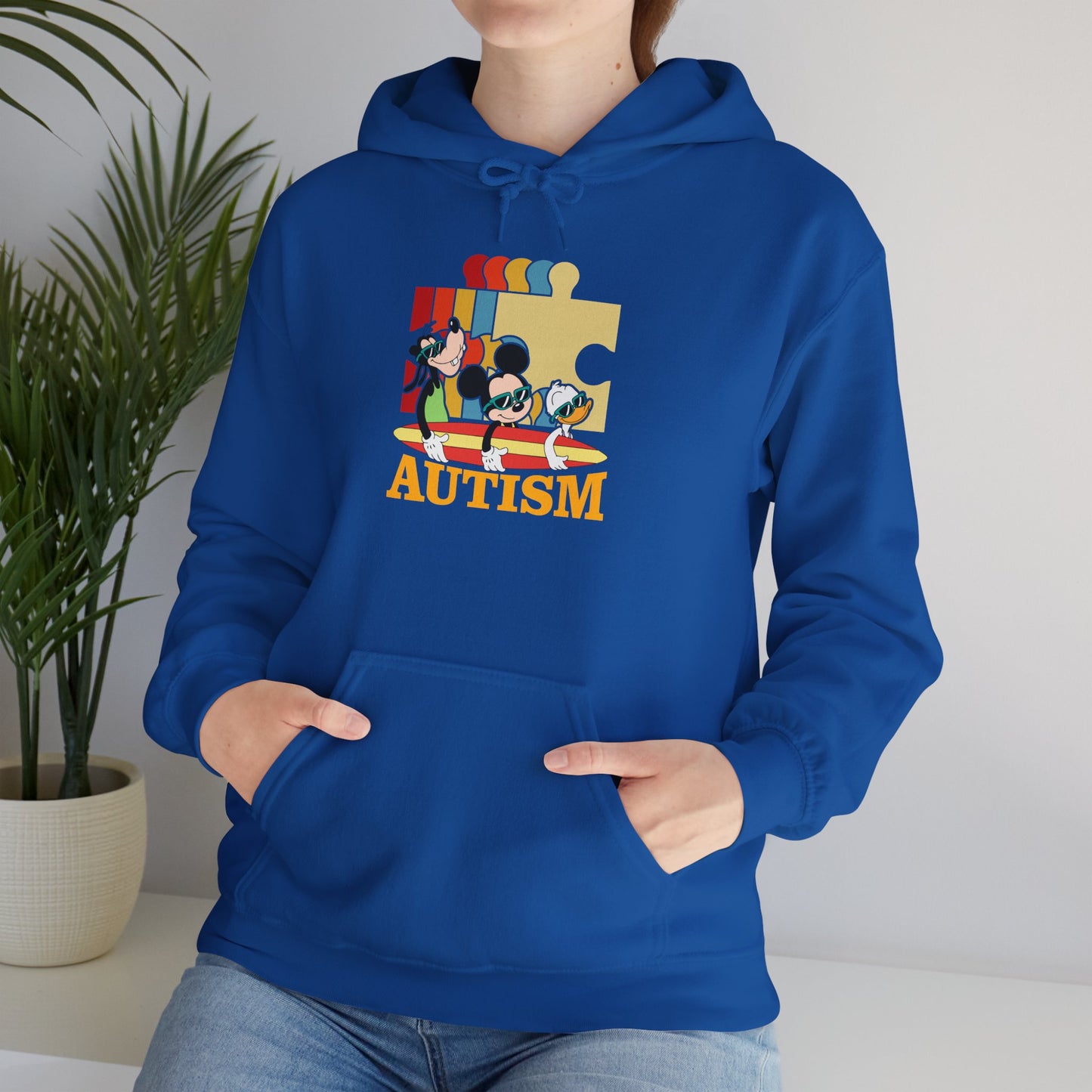 Autism Awareness Puzzle Hoodie — Colorful Support Design