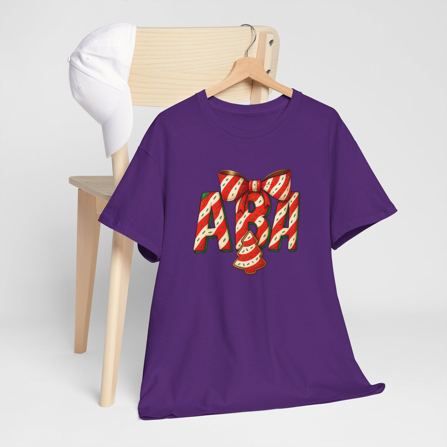 ABA Lil Debbie Christmas Tree Cake Tee — ABA Holiday Dessert Graphic T-Shirt