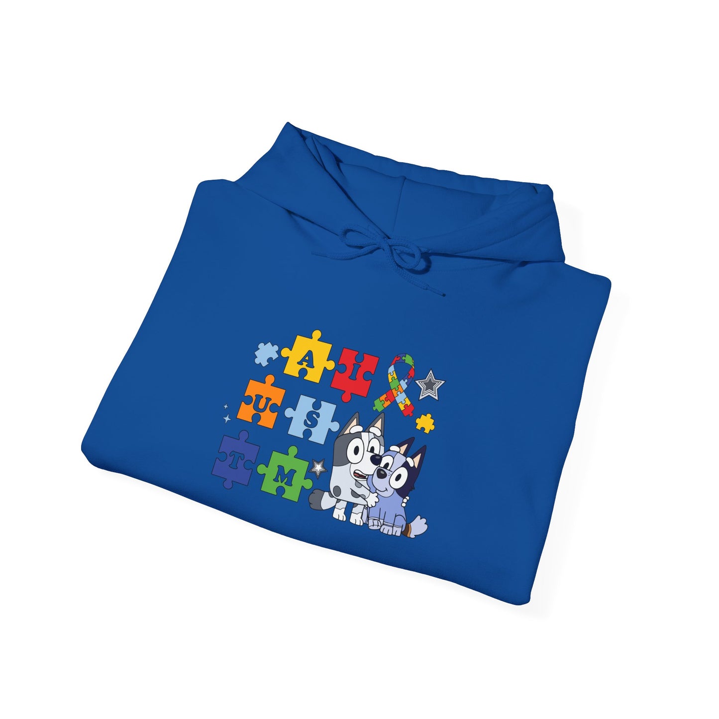 Autism Awareness Puzzle Paw Hoodie