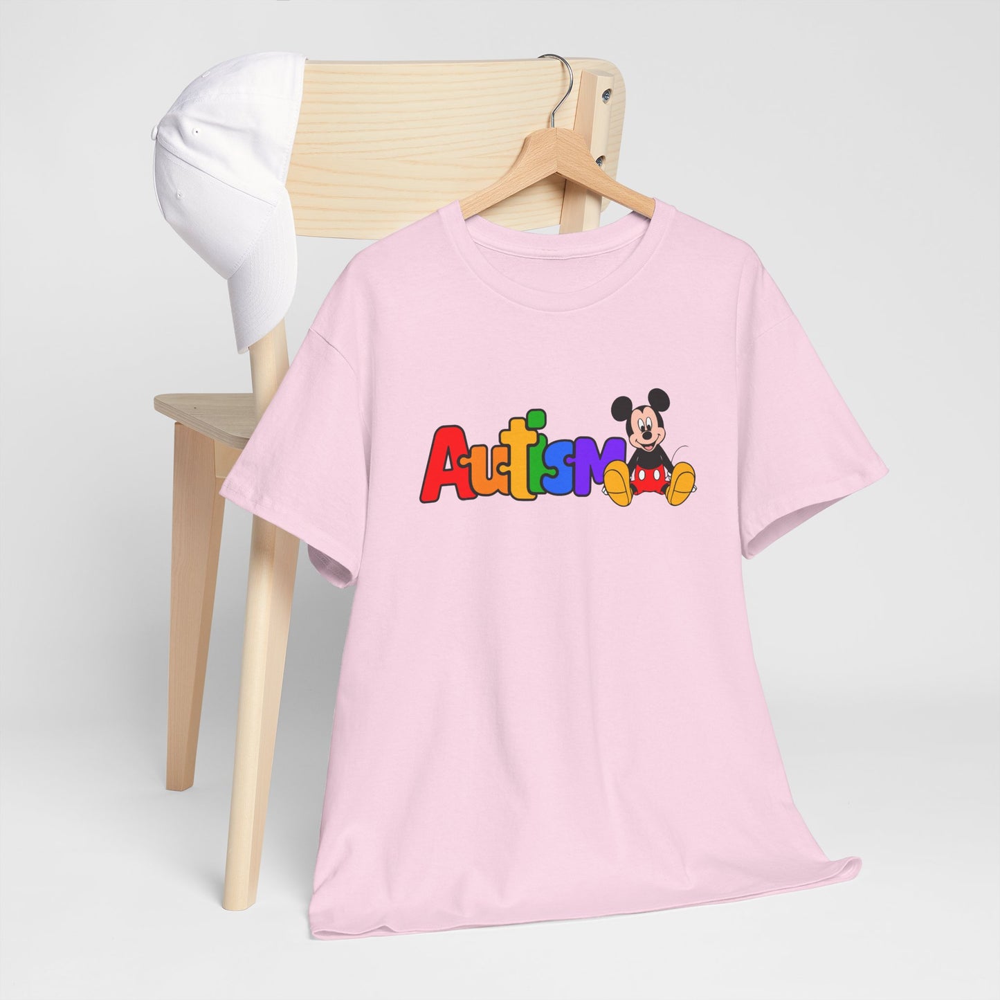 Autism Awareness Kids Tee — Colorful Puzzle Letters Design