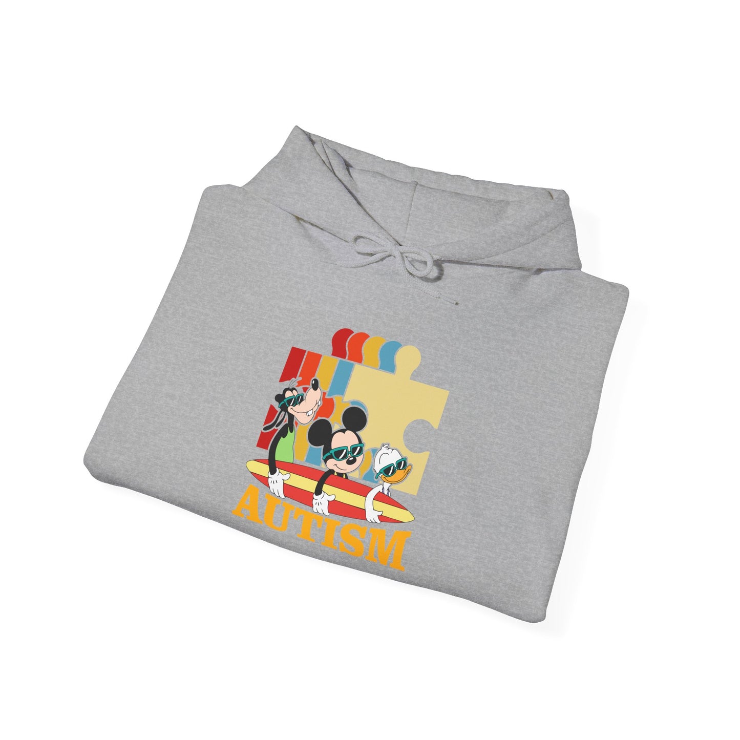 Autism Awareness Puzzle Hoodie — Colorful Support Design