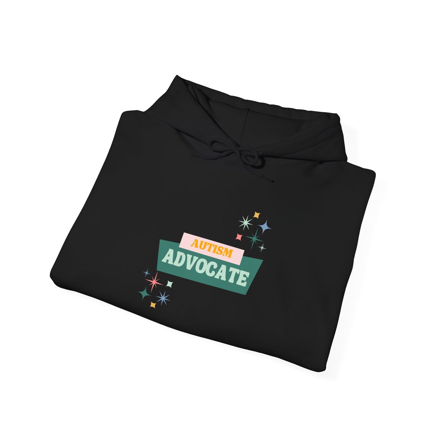 Advocate Badge Hoodie — Autism Advocate Graphic Pullover