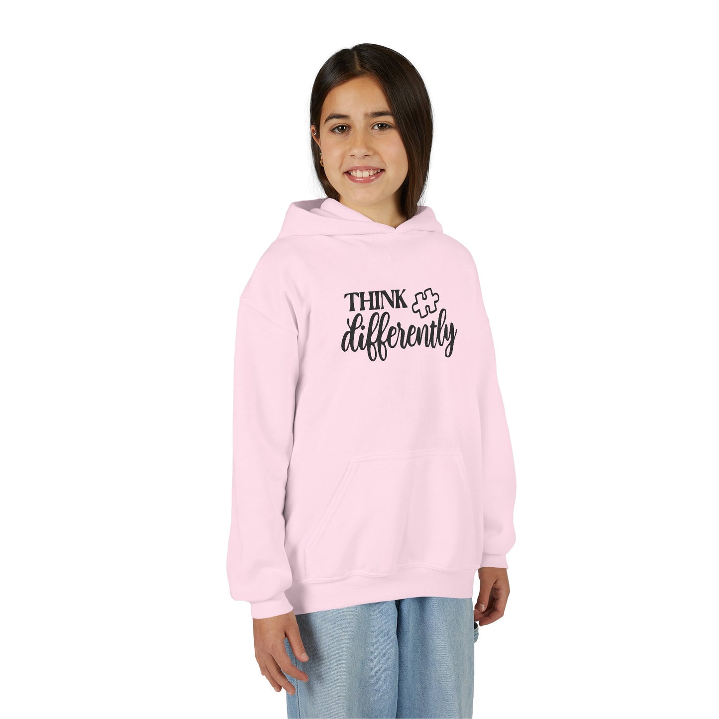 Inspirational Youth Hoodie - 'Think Differently'