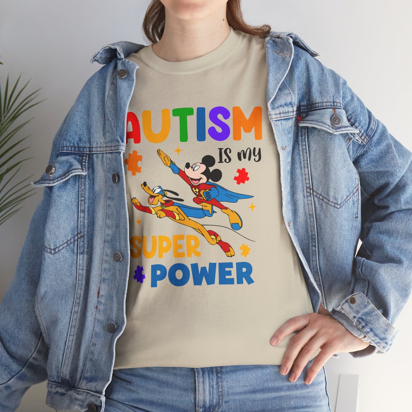 Autism Is My Superpower Tee — Colorful Autism Awareness Kids Shirt