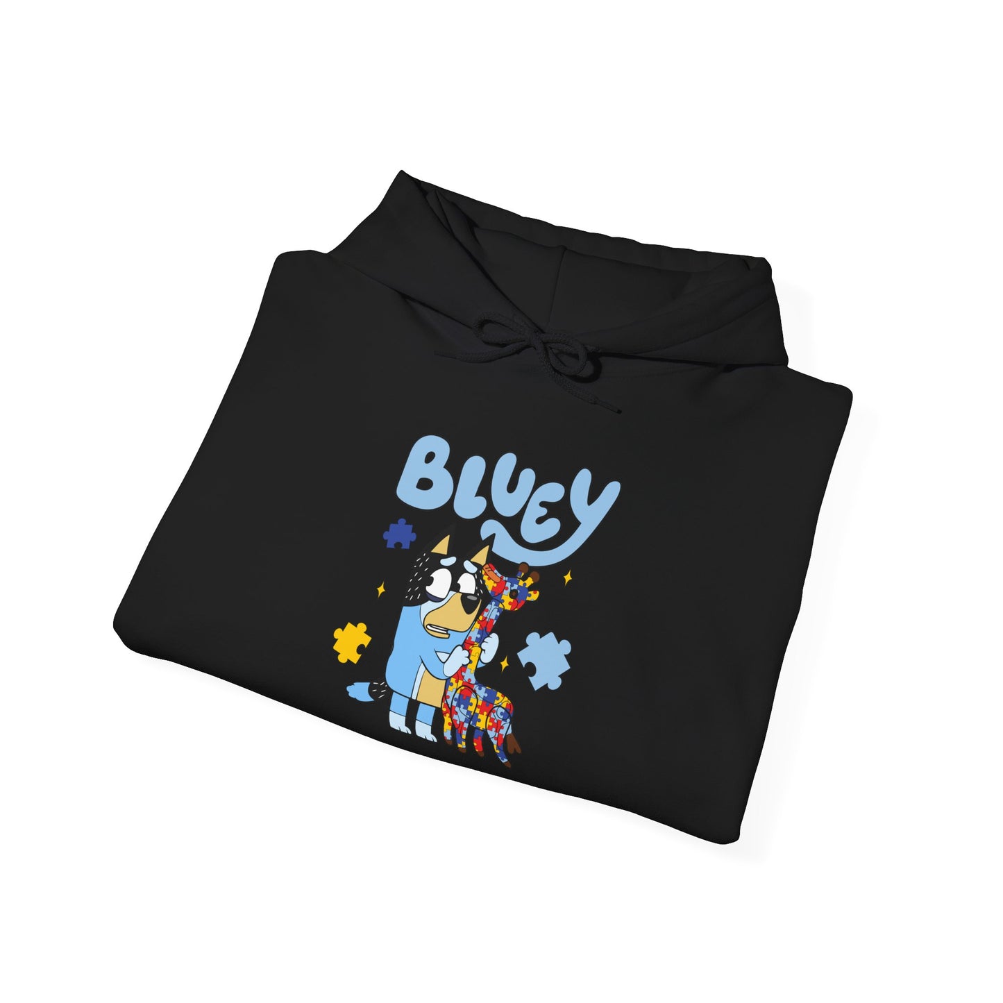 Bluey Cartoon Hoodie — Cute Blue Heeler Kids TV Character Pullover