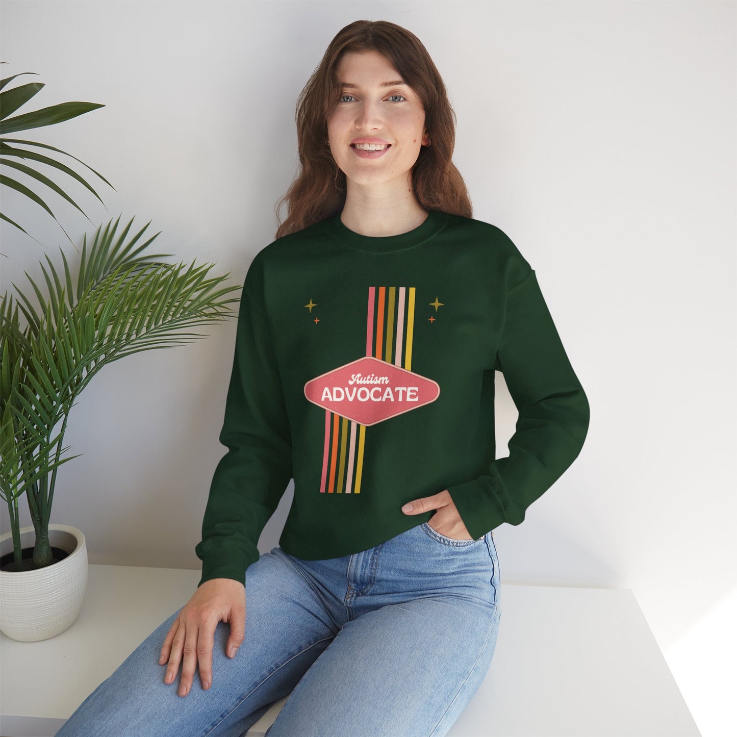 Autism Advocate Crewneck Sweatshirt