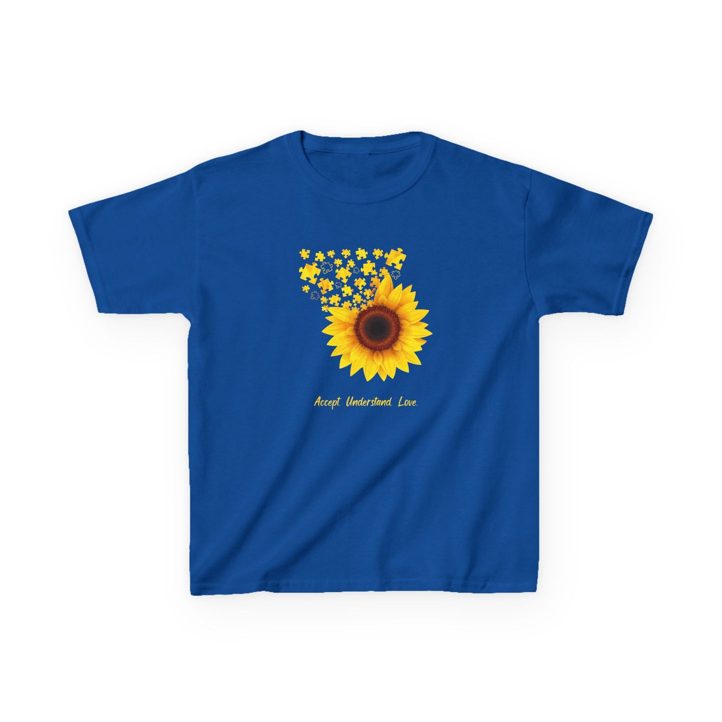 Sunflower Kids Tee - Bright & Cheerful Cotton T-Shirt