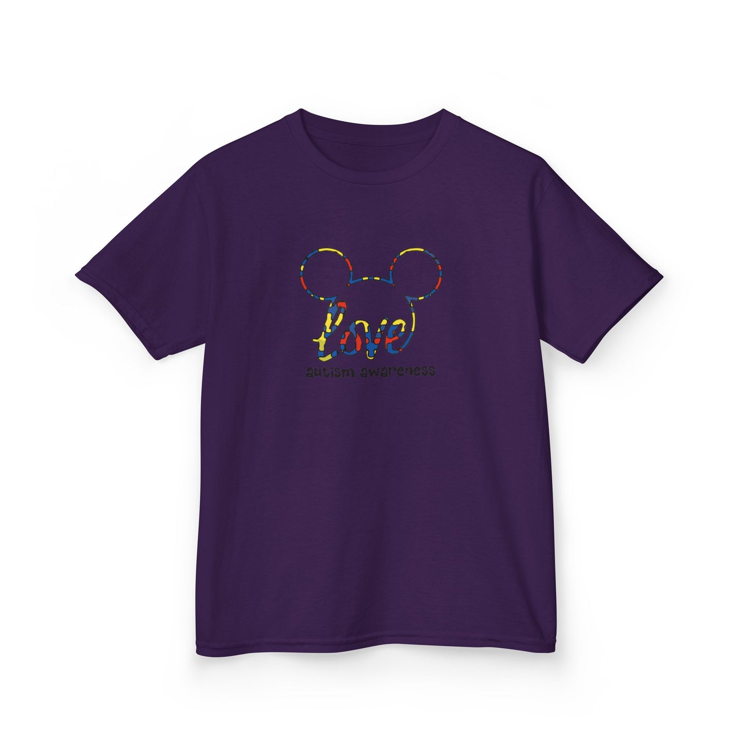 Autism Awareness Kids Tee - Love Design