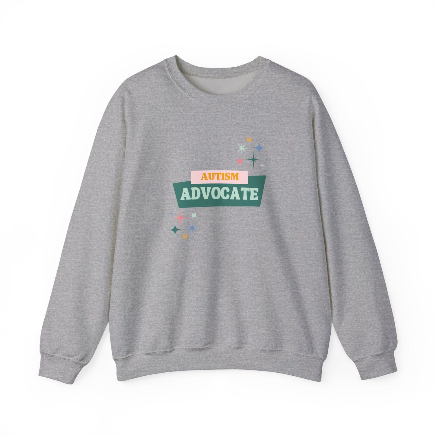 Autism Advocate Crewneck Sweatshirt — Support & Awareness Pullover