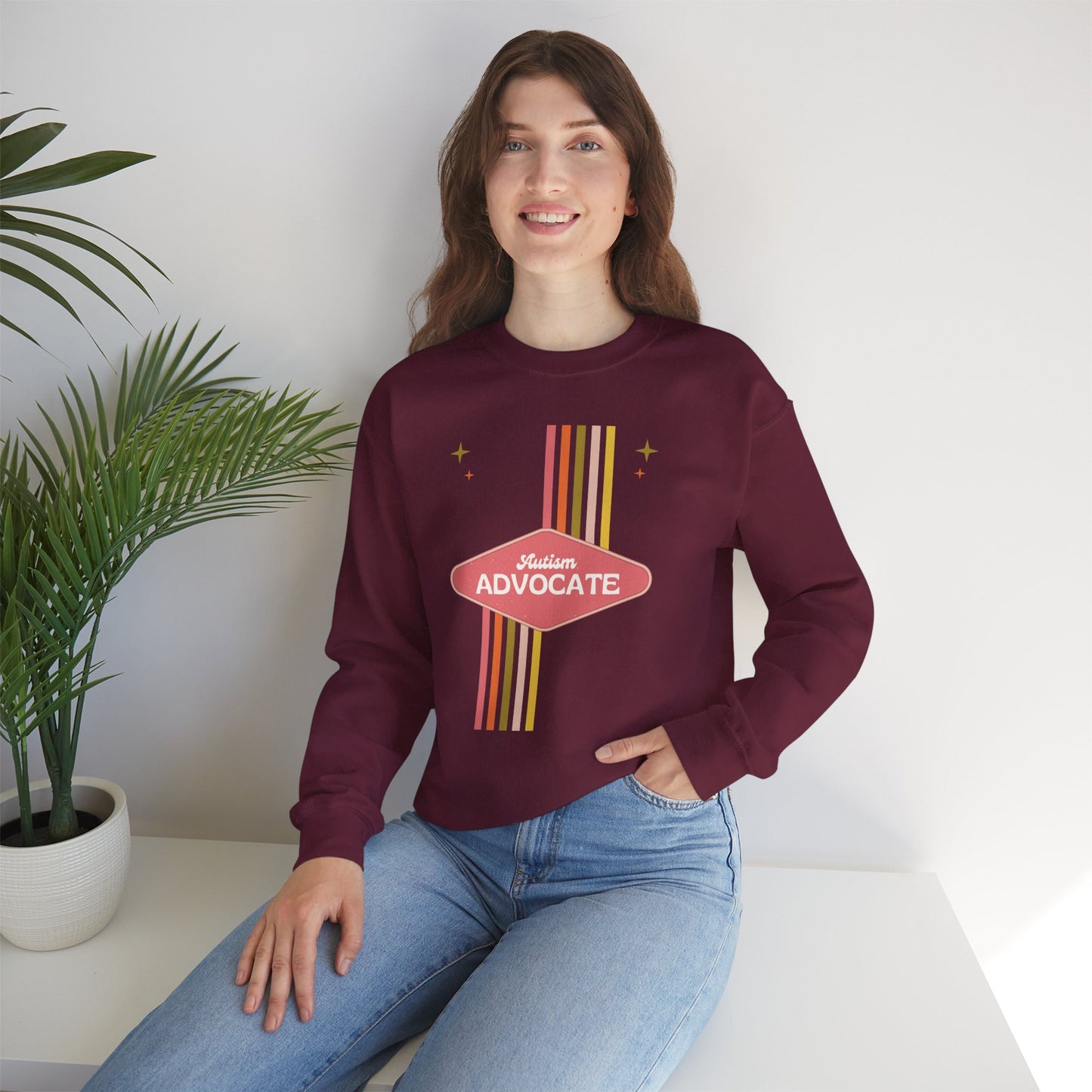 Autism Advocate Crewneck Sweatshirt